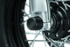 Kuryakyn 1229 - Front Axle Nut Caps Satin Black