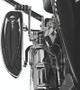 Kuryakyn 4588 - Floorboard Relocator Brackets 17-23 Touring Chrome