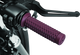 Kuryakyn 6597 - Braaap Grips 7/8in Red