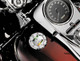 Kuryakyn 7282 - Informer LED Fuel & Battery Gauge Chrome