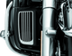 Kuryakyn 7681 - Radiator Grills For Twin Cooled Models Chrome & Black (Pair)