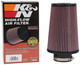 K&N RE-0810 - Universal Rubber Filter 3inch FLG / 6inch OD-B / 4-5/8inch OD-T / 9inch L