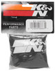 K&N RF-1041DK - Black Drycharger Round Tapered Custom Air Filter Wrap