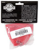 K&N RU-1280DR - Drycharger Air Filter Wrap - Round Straight - Red Closed Top 3in Inside Dia x 4in Height