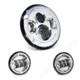Letric Lighting LLC-ILHK-7C - 7in Led Hdlght W/Pass Lmps Chr