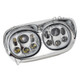 Letric Lighting LLC-LRHP-HCC - Hdlght Dual W/Halo 5.75in Chr