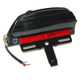 Letric Lighting LLC-STTL-SS - 2006+ FXST Model Softail Replacement LED Taillight - Smoked Lens Fits