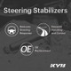 KYB SS15345 - Shocks & Struts Steering Stabilizers Front DODGE Raider (4WD) 1987-88 DODGE Van (2WD) 1964-70 FO