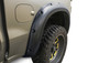 Lund RX130SB - 19-22 GM Silverado RX-Rivet Smooth Elite Series Fender Flares w/Black Bolts - Black 2pc Rear