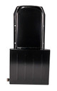 Moroso 20195 - Pre-85 Chevrolet Small Block (w/Driver Side Dipstick) Wet Sump 7qt 8.25in Steel Oil Pan - Blk