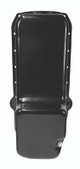 Moroso 20170 - Pre-80 Chevrolet Small Block (w/Driver Side Dipstick) Wet Sump 5qt 7.5in Steel Oil Pan - Blk