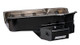 Moroso 21816 - 80-85 Chevy SBC/Dart (w/2 Pc Seal/Low Clearance) Wet Sump 7qt 7in Steel Oil Pan - Black