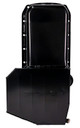 Moroso 21317 - 80-85 Chevrolet SBC(w/Passenger Side Dipstick) Wet Sump 7qt 7.5in Steel Oil Pan - Black