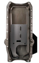 Moroso 21320 - 86-Up Chevrolet Small Block (w/1 Pc Rear Main Seal) Wet Sump 7qt 7.5in Steel Oil Pan - Black