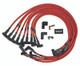 Moroso 73686 - Chevrolet Small Block Ignition Wire Set - Ultra 40 - Unsleeved - HEI - Under Header - Red
