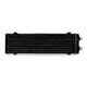 Mishimoto MMOC-DP-LBK - Universal Large Bar and Plate Dual Pass Black Oil Cooler
