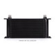 Mishimoto MMOC-19BK - Universal 19 Row Oil Cooler - Black