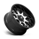 Moto Metal MO80621050518N - Mo806 20X10 Gloss Black Machined