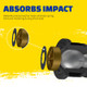 Moog ES406L - 71-72 Buick GS Front Inner / Inner Tie Rod End