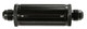 Mr. Gasket 2006-BL - 6 AN Male Fuel Filter 30 Micron - Black