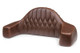 Mustang Motorcycle 76021 - Mustang 14-21 Indian Chieftain,Chief,Dk Horse,Roadmaster,Vint Pass Backrest w/Diam Stitch - Brown