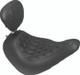 Mustang Motorcycle 79071 - Mustang 97-21 Harley Touring Sissy Bar Pad (12 inch x 9 inch) - Black