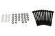 Mr. Gasket 6880BG - Aluminum Valve Cover