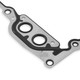 Mr. Gasket 6665G - Oil Pan Gasket - Molded Rubber with aluminum Carrier