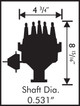 MSD 83541 - Ready-To-Run Distributor