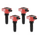 MSD 825964 - COIL, RED, FORD ECO-BOOST 2.0L L4, SET OF 4