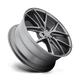 Niche M1161780F8+40 - M116 Misano 17X8 Matte Gun Metal