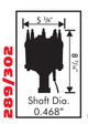 MSD 8582 - Billet Distributor - Ford - Small Block - Iron Gear