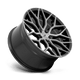 Niche M262220011+30 - M262 Mazzanti 22X10 Gloss Black Brushed Face