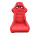 NRG FRP-300RD - FRP Bucket Seat (Red Cloth) - Large