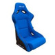 NRG FRP-300BL - FRP Bucket Seat (Blue Cloth) - Large