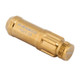 NRG LN-LS710CG-21 - 700 Series M12 X 1.25 Steel Lug Nut w/Dust Cap Cover Set 21 Pc w/Locks & Socket - Chrome Gold