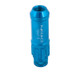 NRG LN-LS700BL-21 - 700 Series M12 X 1.5 Steel Lug Nut w/Dust Cap Cover Set 21 Pc w/Locks & Lock Socket - Blue