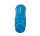 NRG LN-LS700BL-21 - 700 Series M12 X 1.5 Steel Lug Nut w/Dust Cap Cover Set 21 Pc w/Locks & Lock Socket - Blue