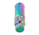 NRG LN-LS710MC-21 - 700 Series M12 X 1.25 Steel Lug Nut w/Dust Cap Cover Set 21 Pc w/Locks & Lock Socket - Neochrome
