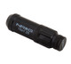NRG LN-LS710BK-21 - 700 Series M12 X 1.25 Steel Lug Nut w/Dust Cap Cover Set 21 Pc w/Locks & Lock Socket - Black