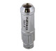 NRG LN-LS700SL-21 - 700 Series M12 X 1.5 Steel Lug Nut w/Dust Cap Cover Set 21 Pc w/Locks & Lock Socket - Silver
