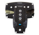 NRG PDL-250BK - Brushed Aluminum Sport Pedal A/T - Black w/Black Rubber Inserts