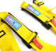 NRG SBH-B6PCYL - 5PT 3in. Seat Belt Harness / Cam Lock - Yellow