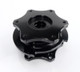 NRG SRK-R200BK-BK - Quick Release SFI SPEC 42.1 - Shiny Black Body / Shiny Black Ring