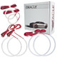 ORACLE Lighting 1118-001 - Dodge Charger 05-10 LED Triple Ring Halo Kit - White