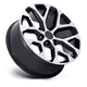 Performance Replicas 177BM-295824 - Pr177 20X9 Gloss Black Machined Face
