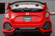 Perrin PHP-BDY-251RD - 17-21 Honda Civic Si/Type R/Touring/Hatchback Tow Hook Kit Rear - Red