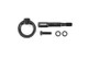 Perrin PSP-BDY-232BK - 15-17 Subaru WRX & STI / 13-17 Crosstrek / 12-16 Impreza Tow Hook Kit (Front) - Flat Black