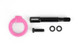 Perrin PSP-BDY-235HP - 18-21 Subaru WRX & STI / 13-25 BRZ / 17-20 Toyota 86 Tow Hook Kit (Front) - Hyper Pink