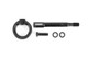 Perrin PSP-BDY-237BK - 22-25 Subaru WRX / 18-23 Crosstrek / 17-23 Impreza Forester Tow Hook Kit (Front) - Black